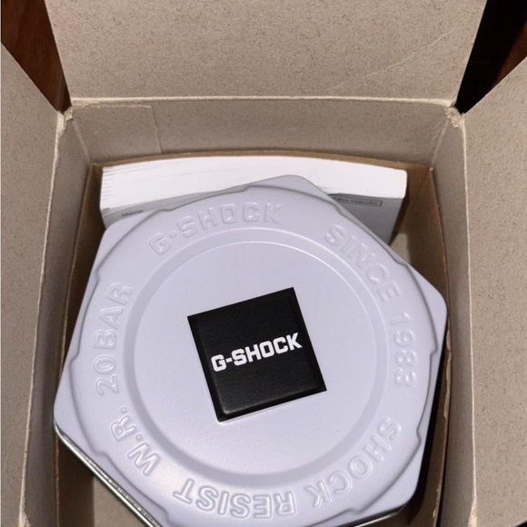 Unisex rose gold analog-digital watch Casio G-shock (5518) GMA-S120MF - Picture 7 of 7